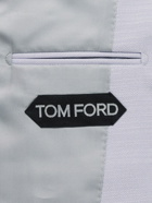 TOM FORD - Grain de Poudre Silk, Wool and Mohair-Blend Suit Jacket - Purple