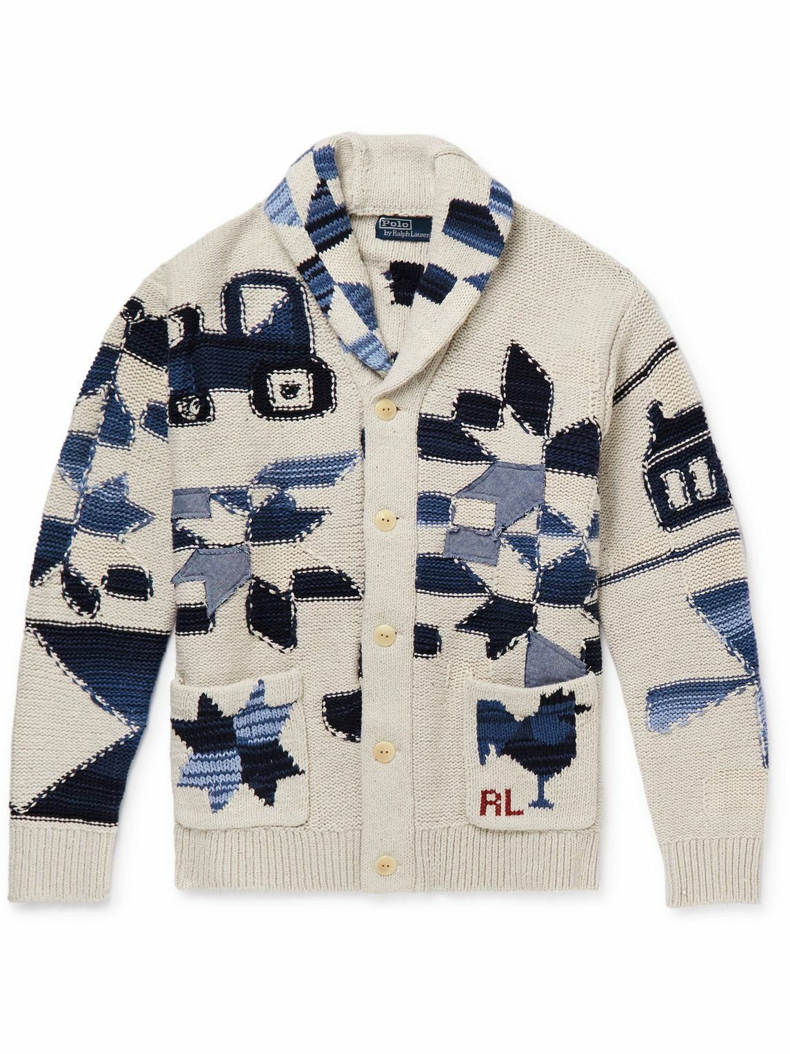 Polo by Ralph Lauren, Sweaters, Polo Ralph Lauren Jacquard Shortsleeve  Sweater Large