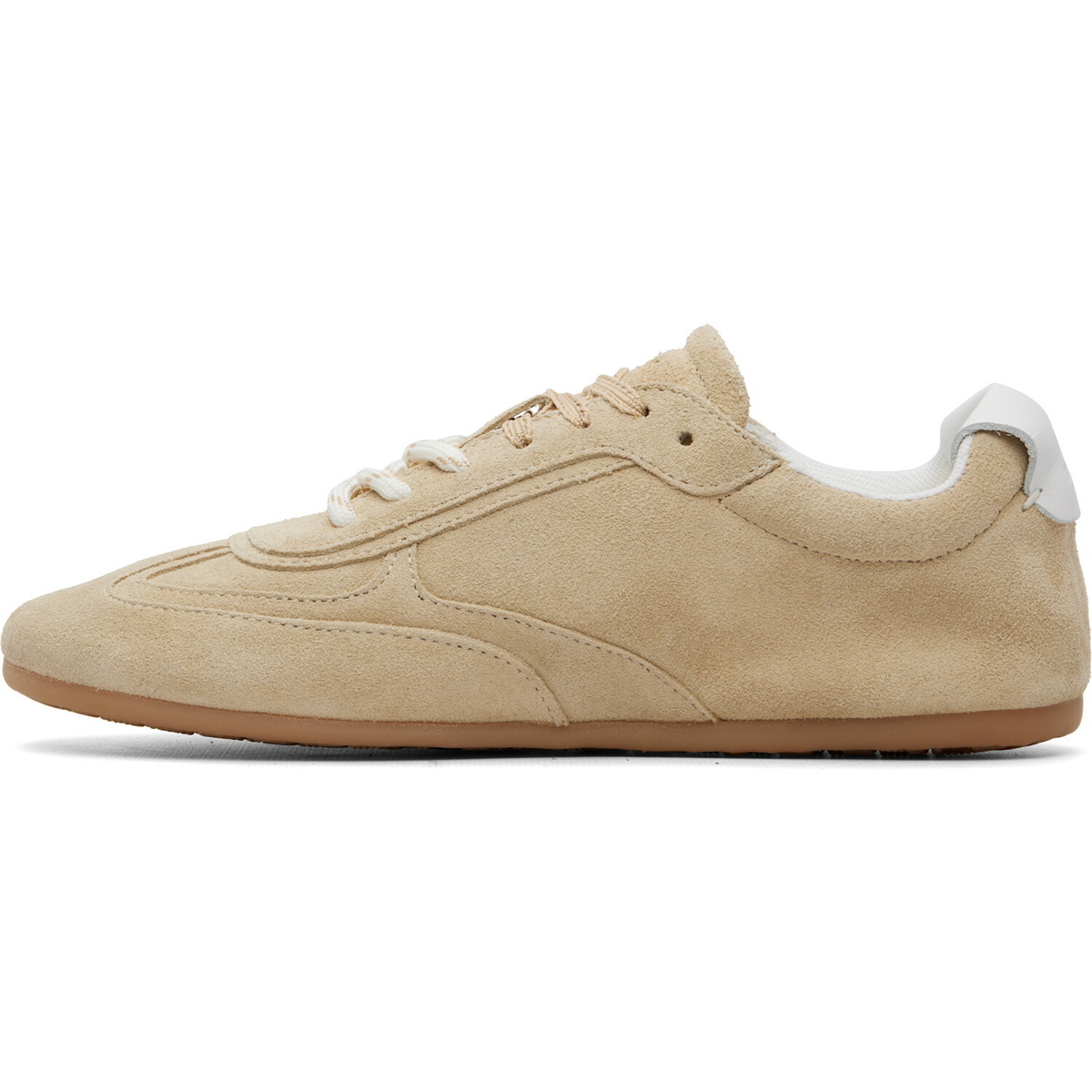 Alohas Beige Tb.24 Suede Leather Sneakers