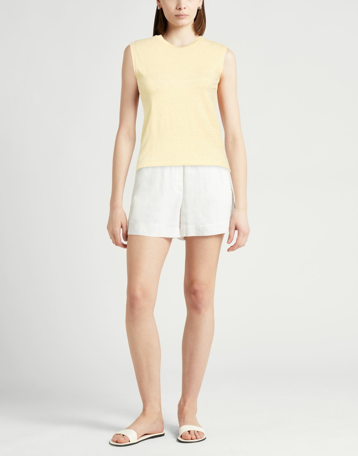 Crossley Womens T-shirt in Yellow