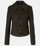 Proenza Schouler Kinsley wool-blend twill bouclé jacket