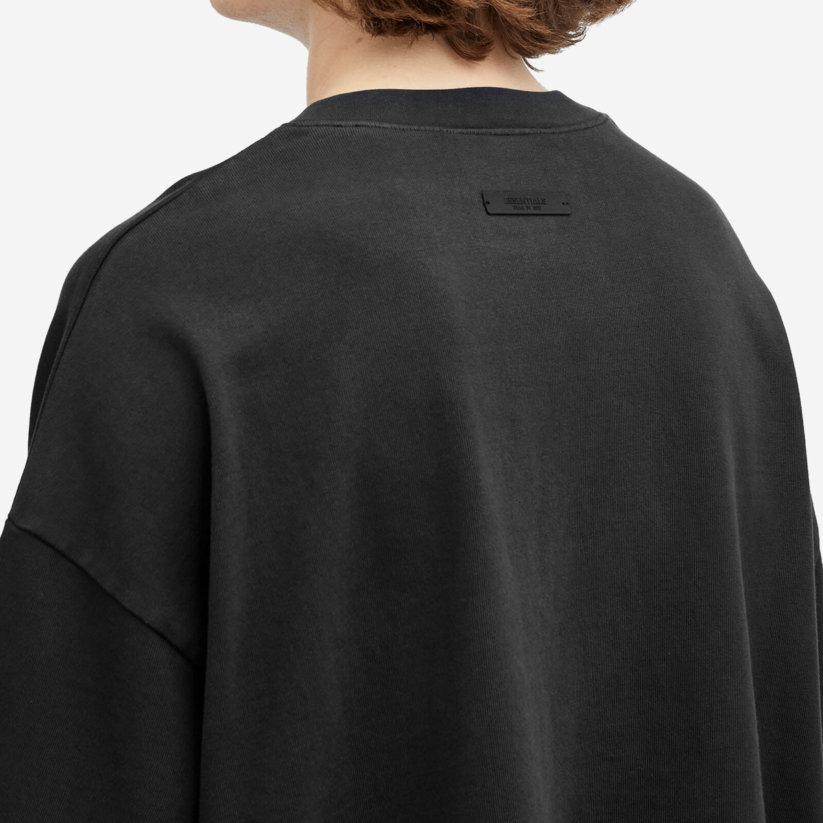 ★24SS★FEAR OF GOD ESSENTIALS Heavy Jersey Crewneck T-shirt Fear of God Essentials Heavy Jersey Crewneck Tee Seal Men's