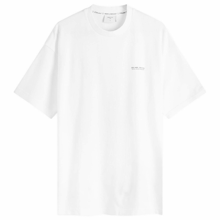 Photo: Percival Men's Online Oversized T-Shirt in White