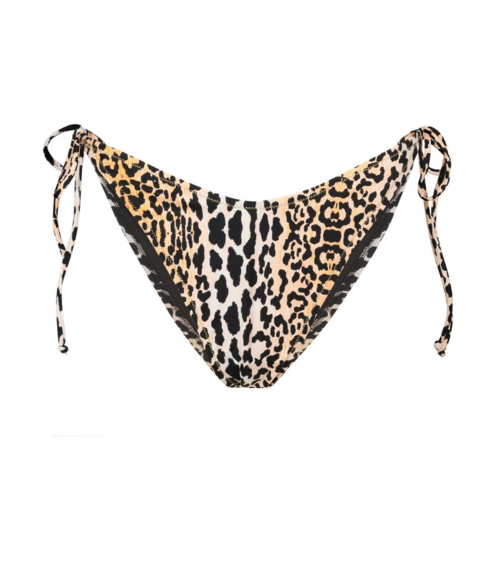Photo: Reina Olga Penny leopard-print bikini bottoms