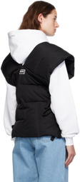 Kenzo Black Kenzo Paris Sleeveless Puffer Jacket
