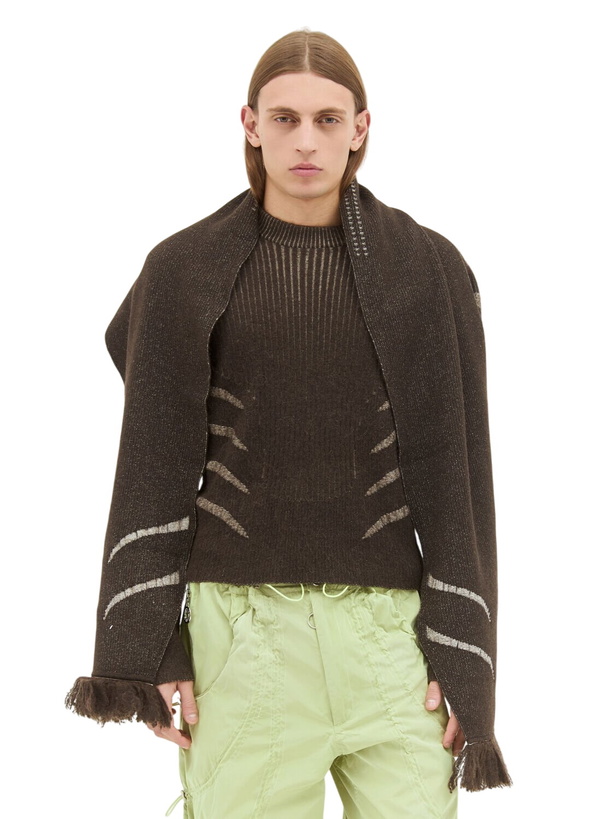 Photo: Charlie Constantinou Plated Pullover Hooded Sweater