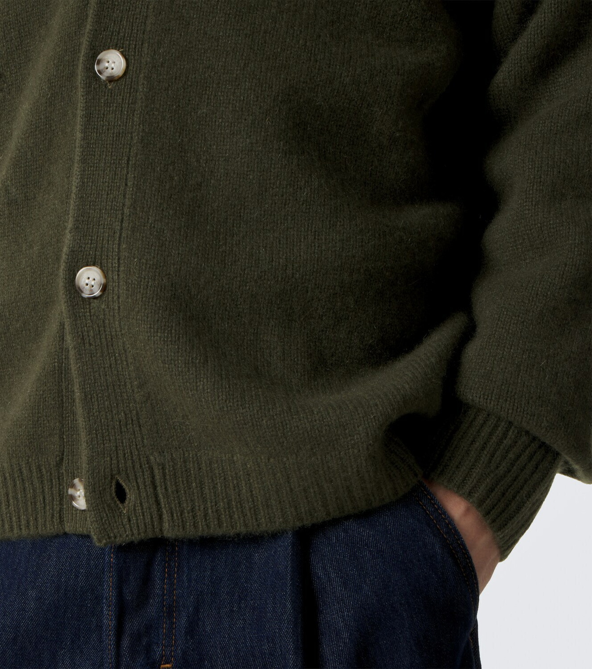 Arch4 Mr Sage cashmere cardigan