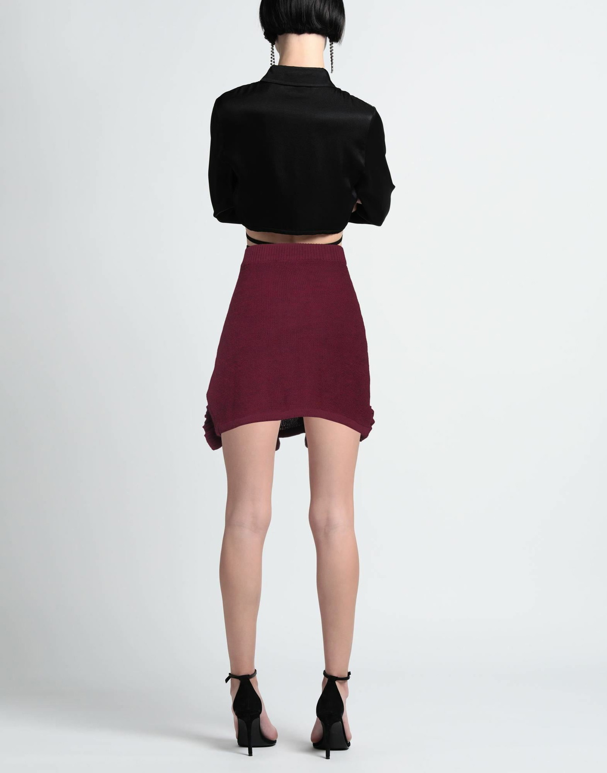 Jijil Womens Mini skirt Plum