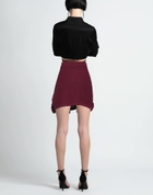 Jijil Womens Mini skirt Plum