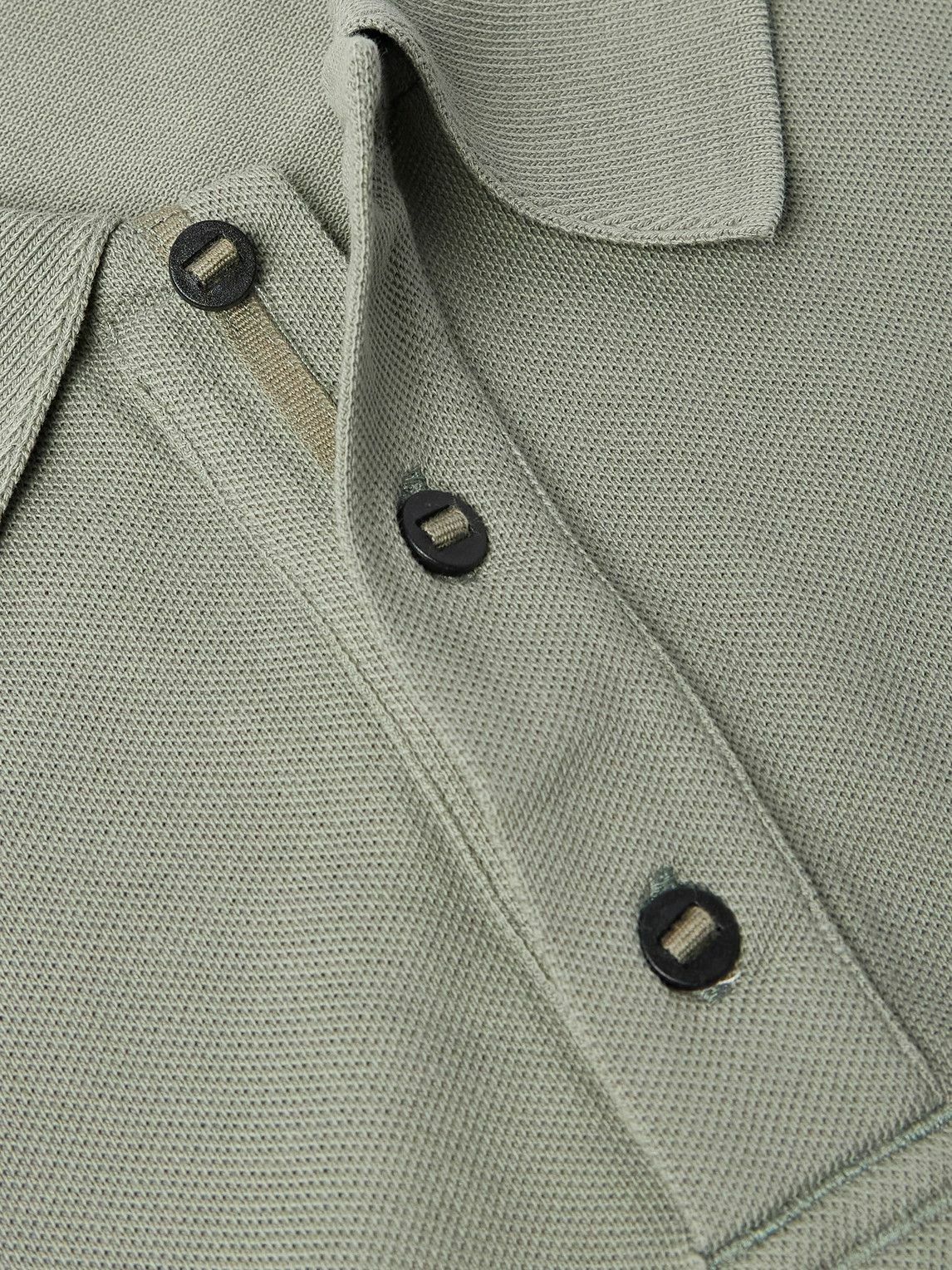 Canada Goose - Beckley Logo-Appliquéd Cotton-Piqué Polo Shirt - Green