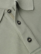 Canada Goose - Beckley Logo-Appliquéd Cotton-Piqué Polo Shirt - Green