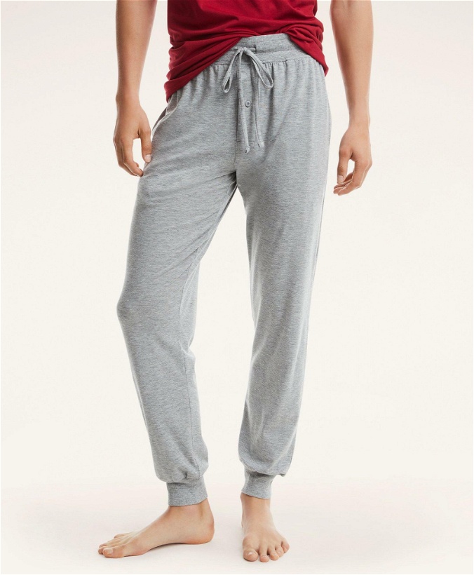Photo: Brooks Brothers Men's Knit Lounge Pant | Grey