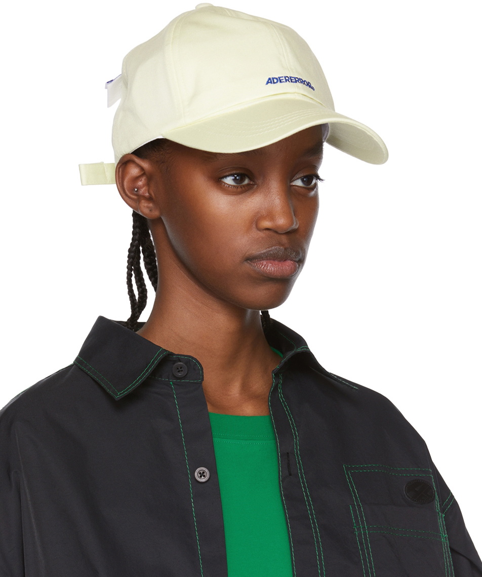 ADER error Off-White Embroidered Logo Cap ADER error