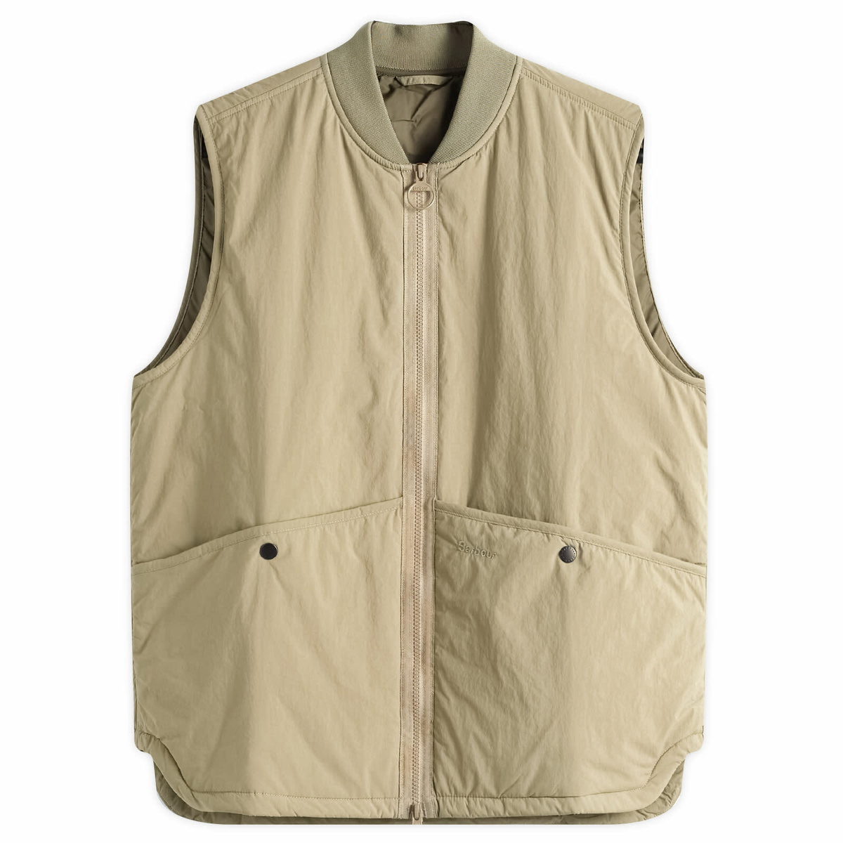 Barbour Men's Re-Engineered Liddedale Gilet in Bleached Olive