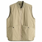 Barbour Men's Re-Engineered Liddedale Gilet in Bleached Olive