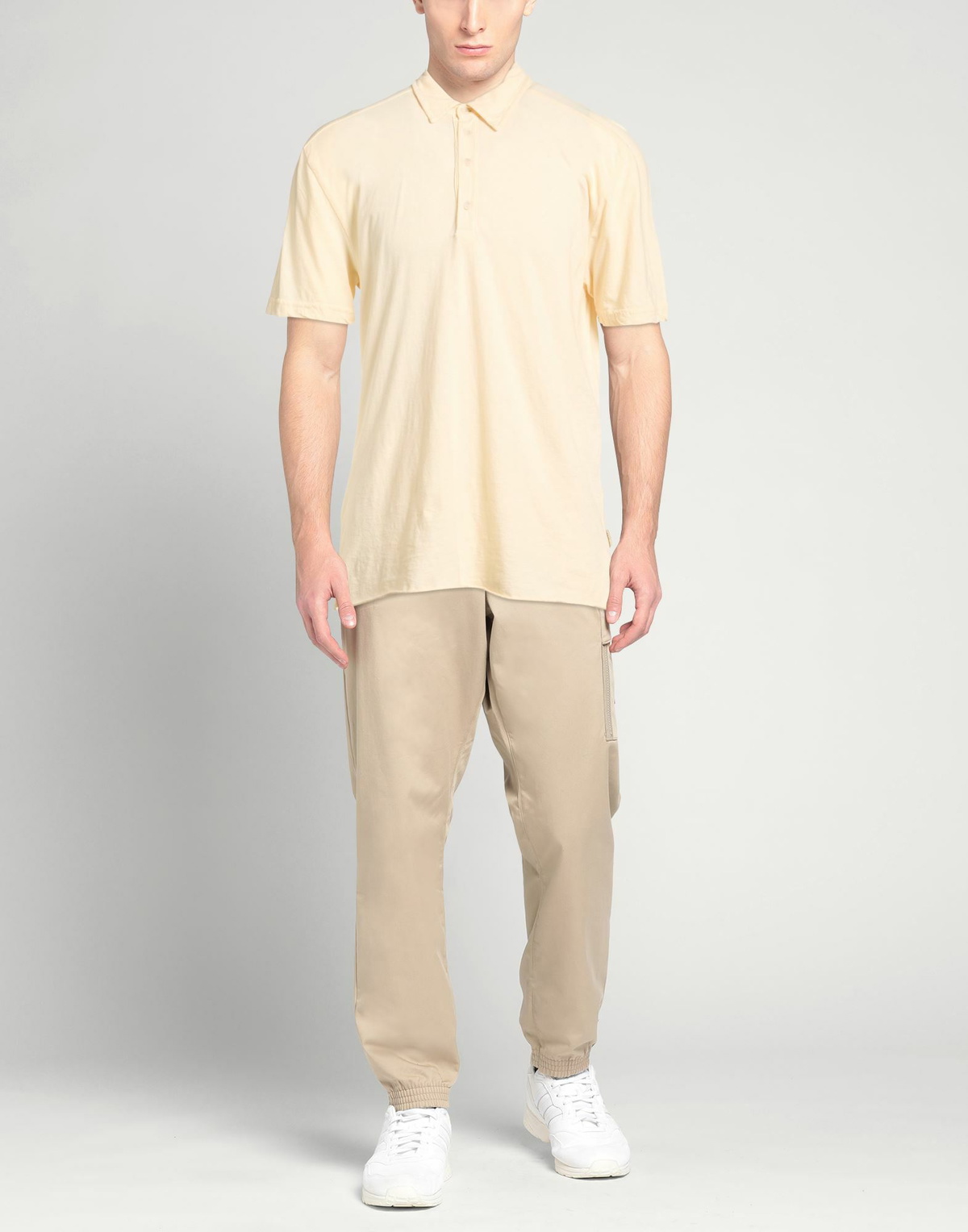 Crossley Mens Polo shirt Apricot