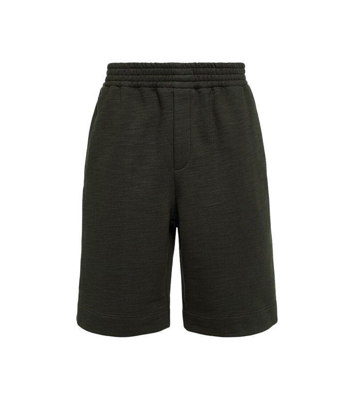 Photo: The Row Dovi cotton jersey shorts