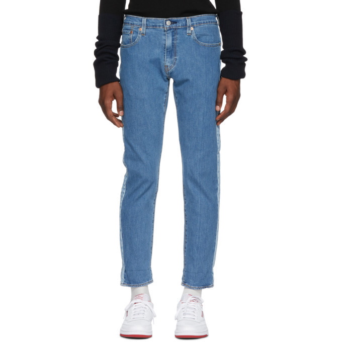 Photo: Levis Blue Hi-Ball Roll Stripe Jeans