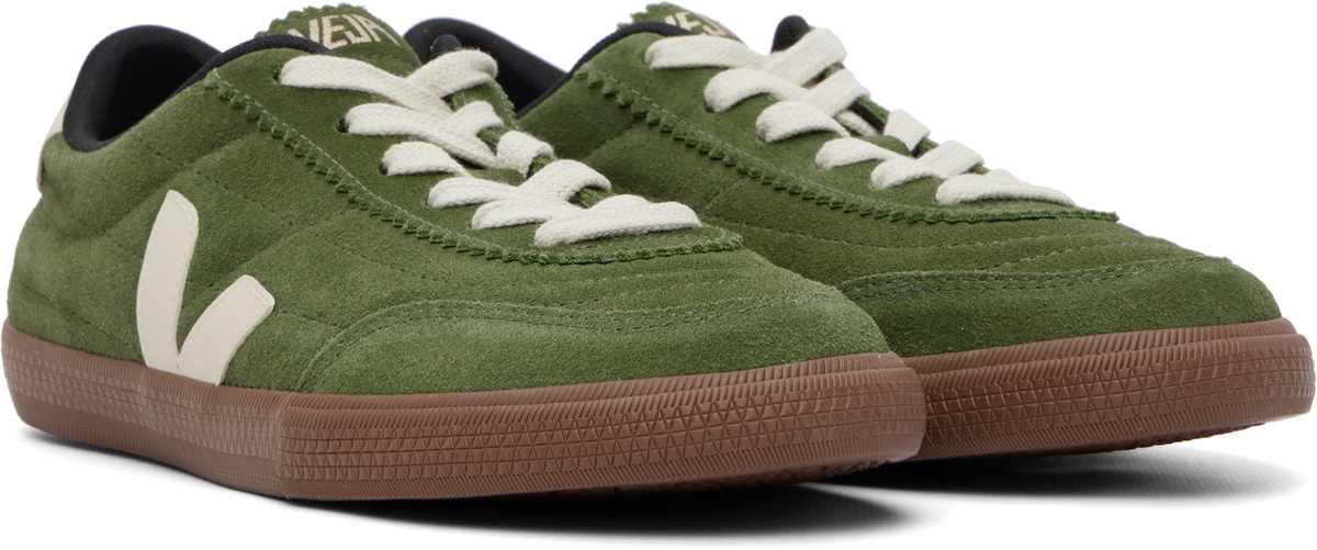 VEJA Green Panenka Suede Sneakers