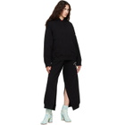 MM6 Maison Margiela Black Mannequin-Print Hoodie