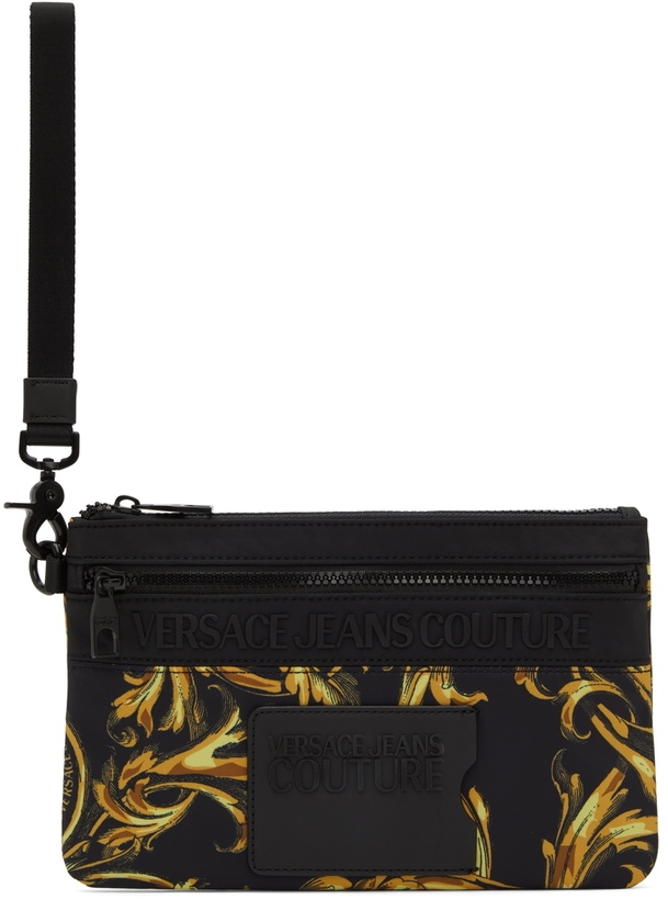 Photo: Versace Jeans Couture Black Regalia Baroque Strap Pouch