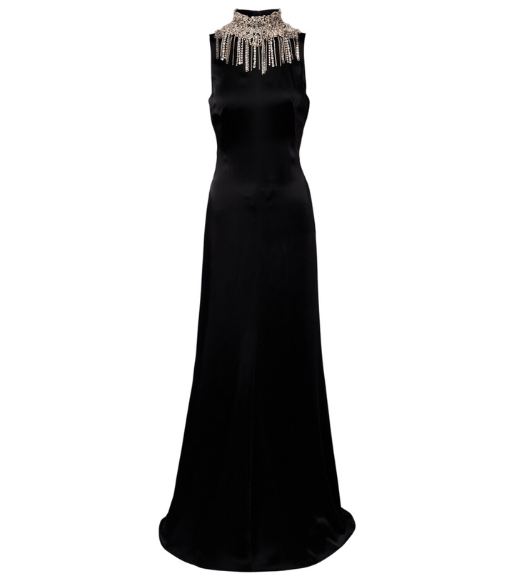 Photo: McQueen Embellished open-back gown