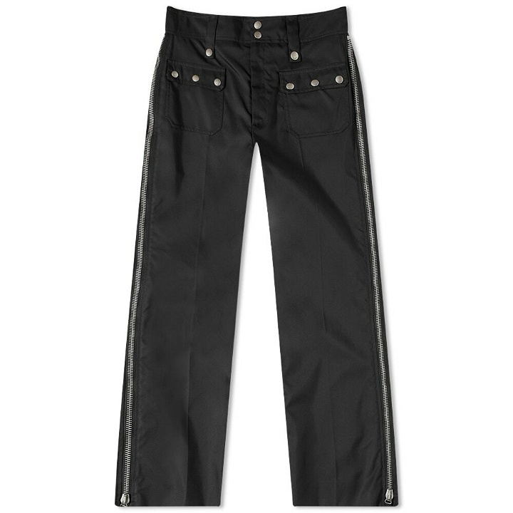 Photo: Gucci Men's Catwalk Look Zip Pant in Black