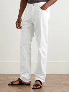 Etro - Straight-Leg Paisley-Jacquard Jeans - White