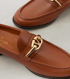 Valentino Garavani VLogo The Bold Edition leather loafers