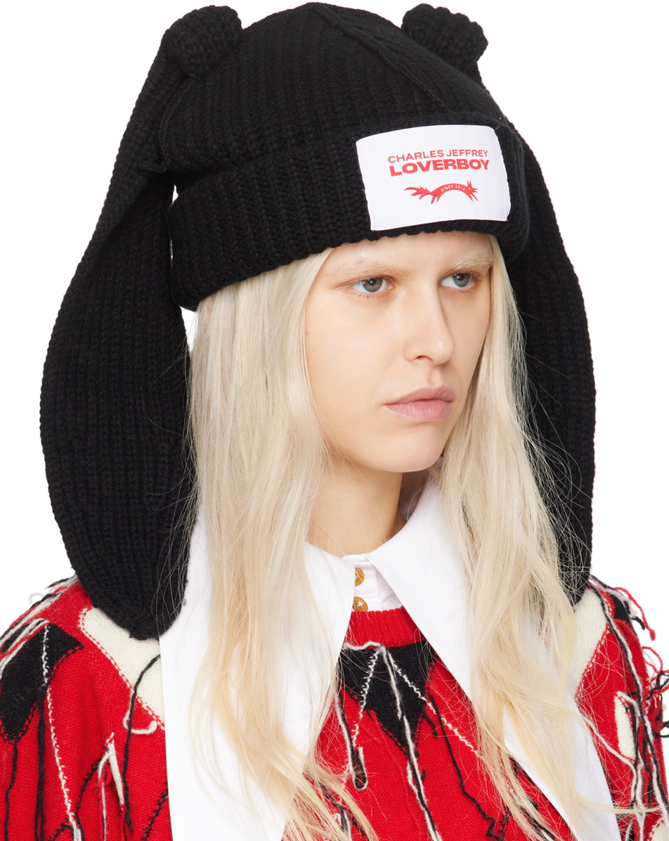 帽子 Charles Jeffrey LOVERBOY CHUNKY RABBIT CHARLES JEFFREY LOVERBOY - Chunky Rabbit Beanie — SUPERMRKT
