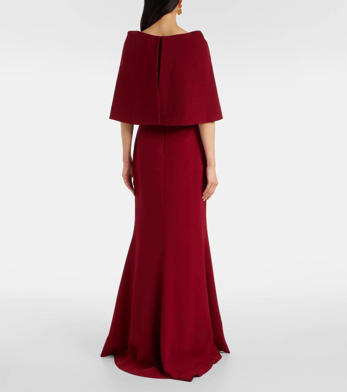 Elie Saab Caped cady gown