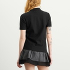 TOGA ARCHIVES Women's TOGA Embroidery Polo Shirt in Black
