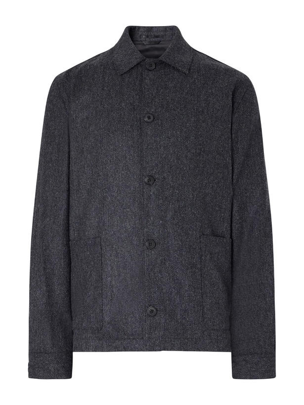 Photo: Sunspel - Wool-Twill Jacket - Gray