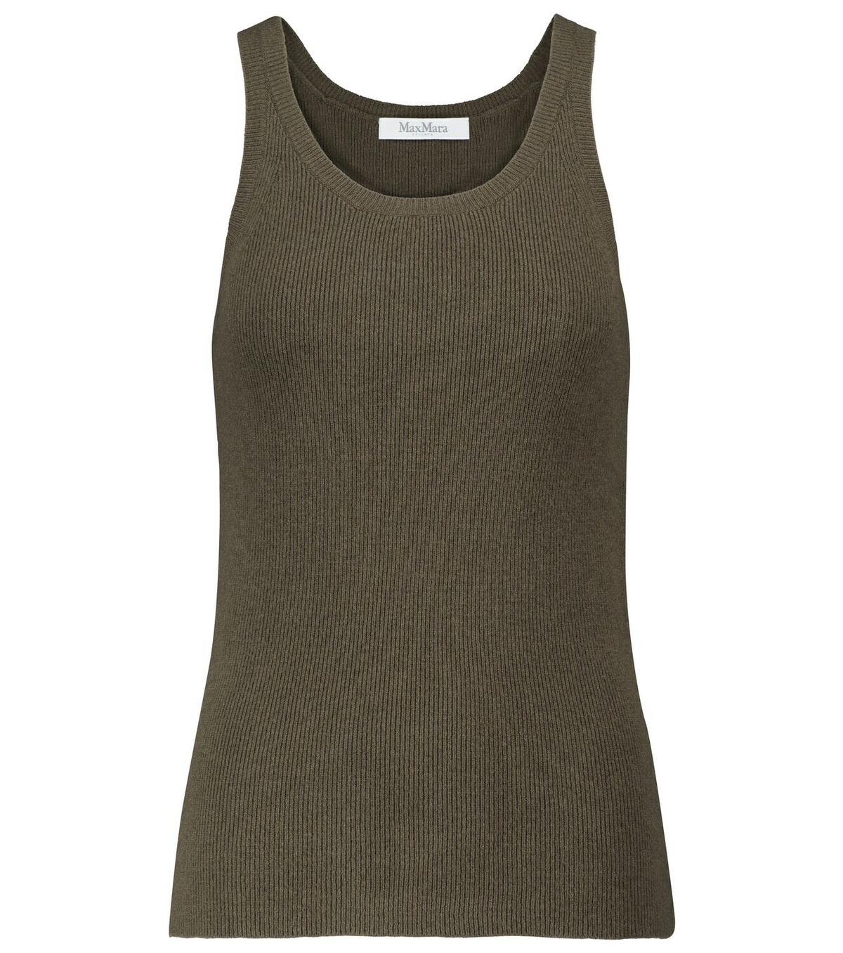 Max Mara Umano wool and cashmere tank top Max Mara