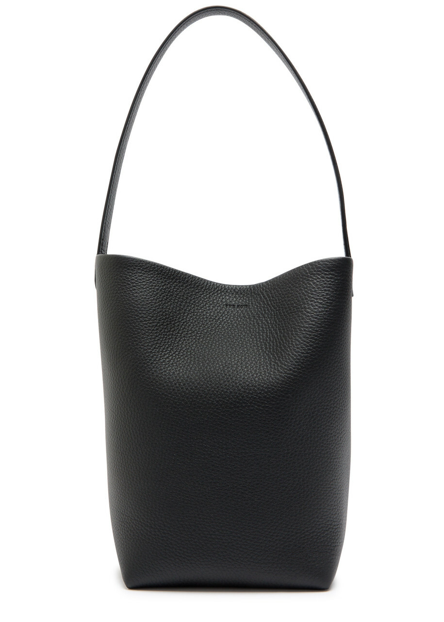 バッグ THE ROW Owen Pouch Grain Leather black Owen Pouch Black in Leather – The Row
