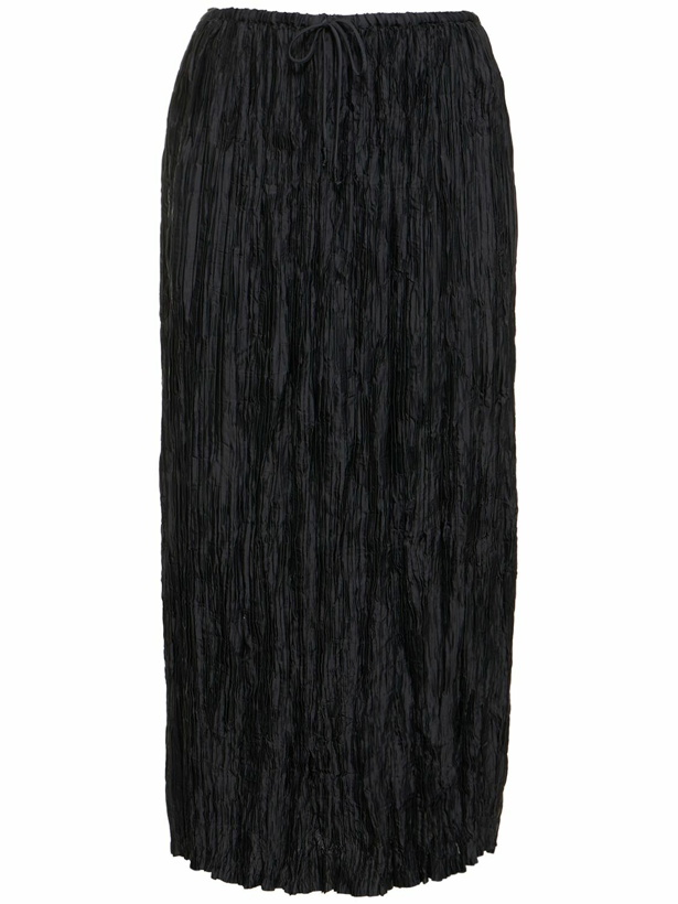 Photo: ULLA JOHNSON - Dioni Pleated Tech Midi Skirt