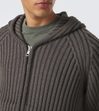 Our Legacy Level wool zip-up hoodie