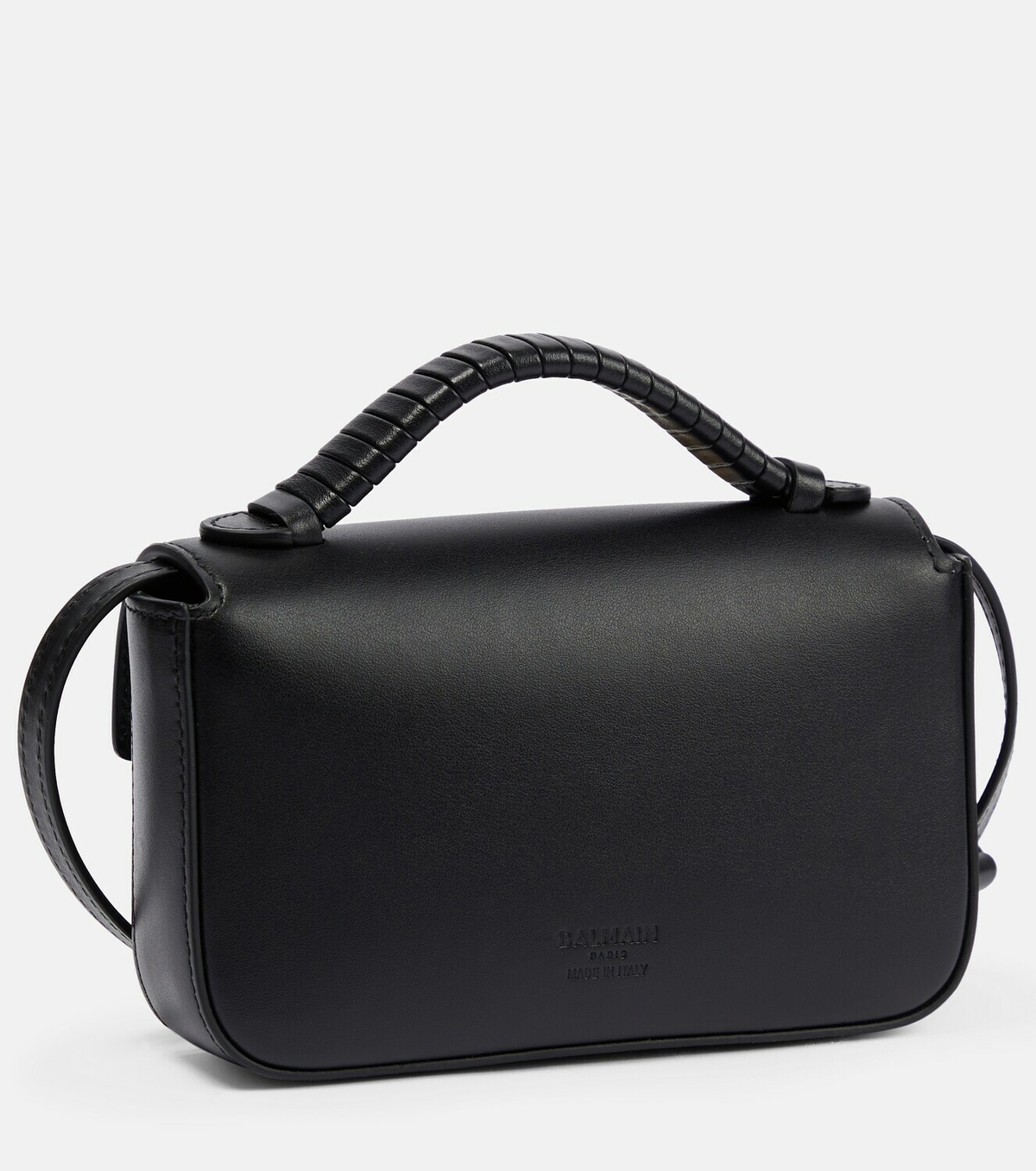 Balmain - B-Buzz Mini leather crossbody bag Balmain