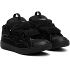 Lanvin Black Curb Sneakers