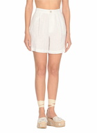 120% Lino Linen Bermuda Shorts