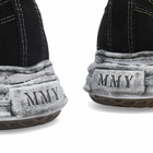 Maison MIHARA YASUHIRO Hank Original Sole Canvas Sneaker in Black
