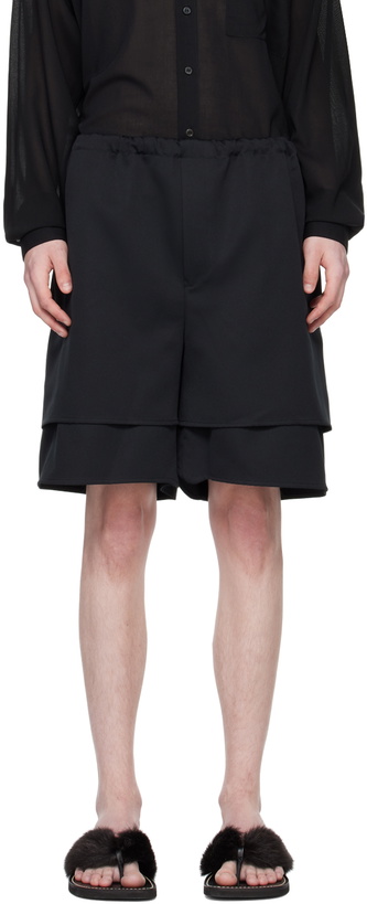 Photo: T/SEHNE SSENSE Exclusive Black Shorts