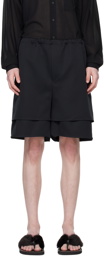 T/SEHNE SSENSE Exclusive Black Shorts