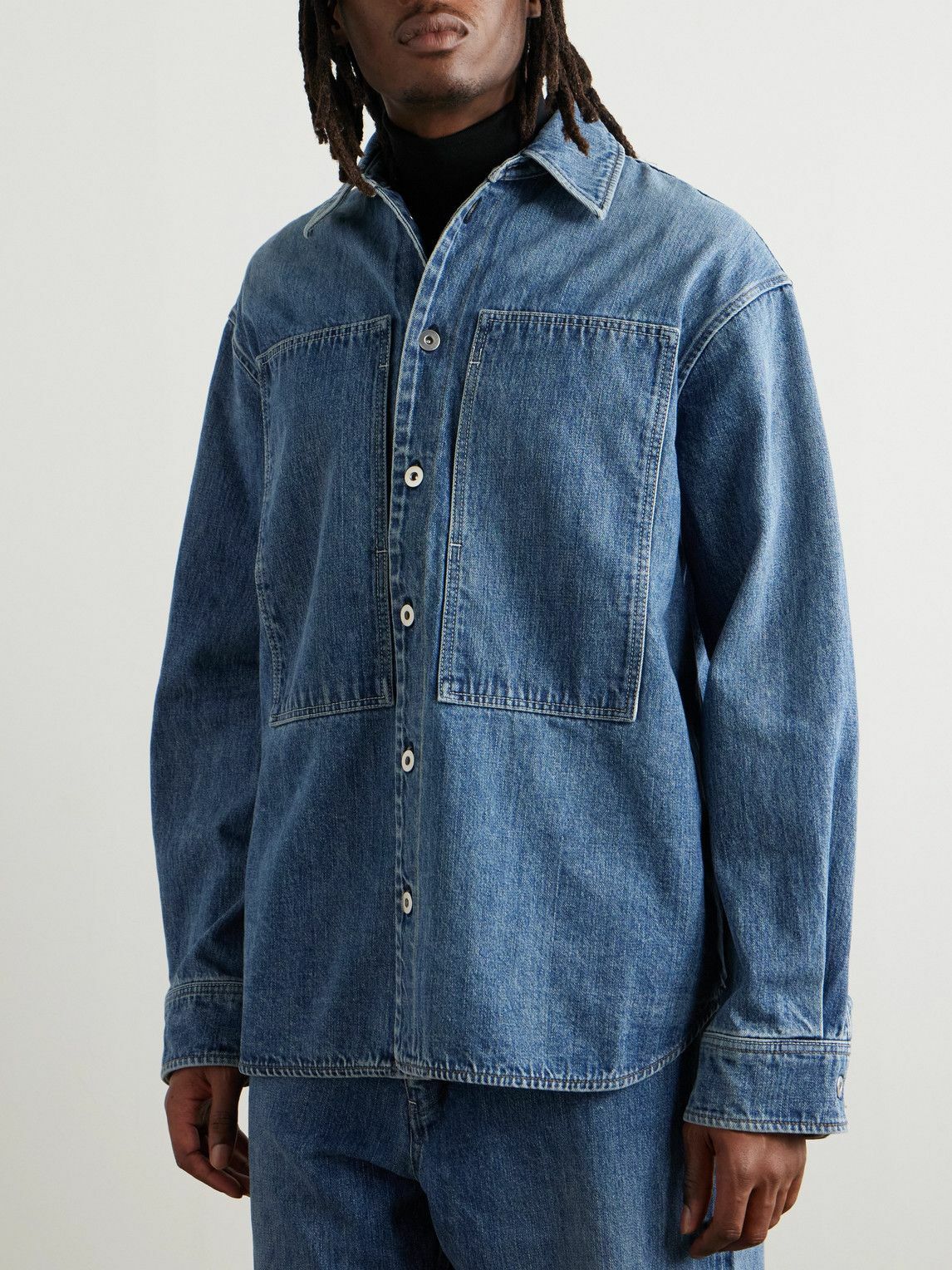 Jil Sander - Washed-Denim Shirt - Blue Jil Sander