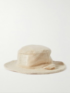 Jacquemus - Logo-Embroidered Cotton-Terry Bucket Hat - Neutrals