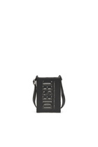 Diesel Dsl 3D - Bag with embossed logo - Crossbody Bags - Unisex - Black