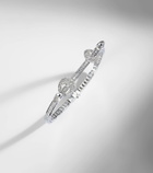 Ananya Chakra 18kt white gold bracelet with diamonds and quartz