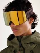 TOM FORD - Logo-Jacquard Webbing-Trimmed Ski Goggles