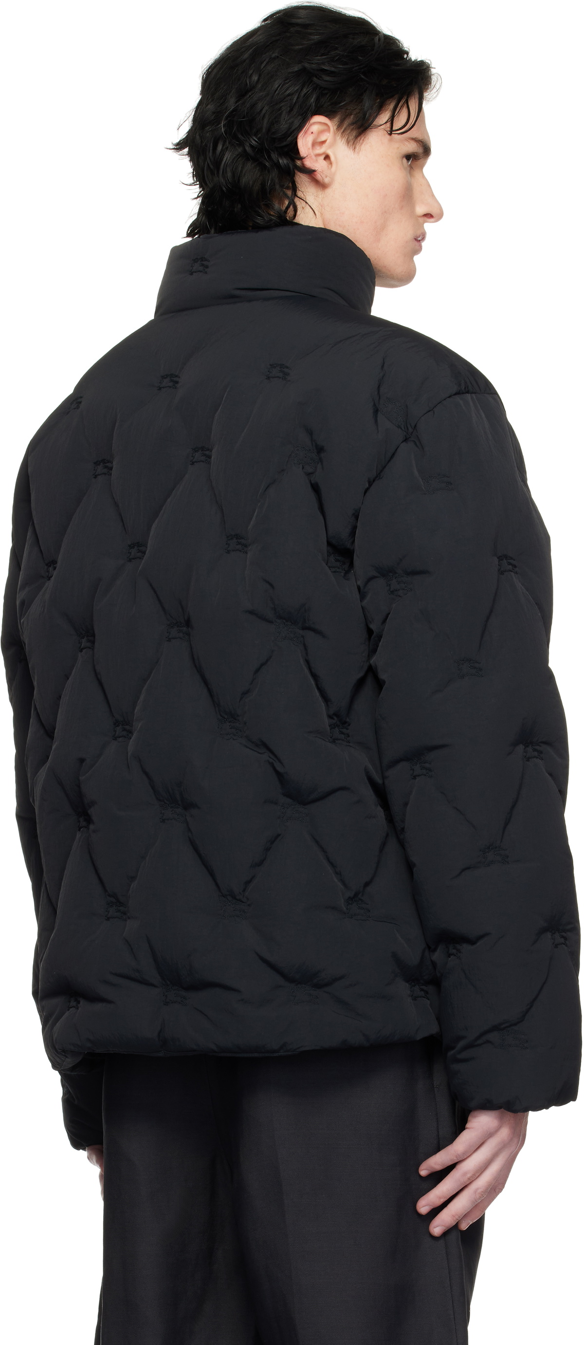 ジャケット BURBERRY Padded nylon jacket Burberry Padded Nylon Jacket In Black | ModeSens