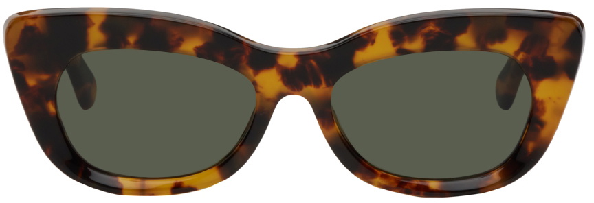 Stella McCartney Tortoiseshell Oval Cat-Eye Sunglasses  display picture 1